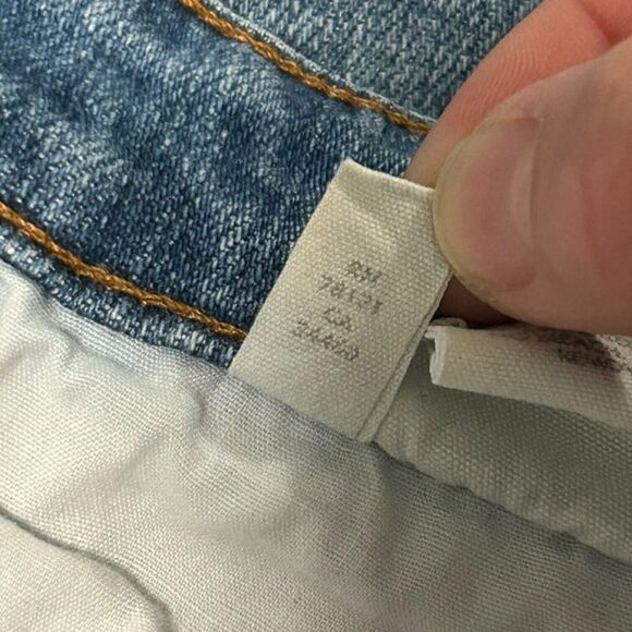 Eileen Fisher Jeans Womens Size 2 Blue Straight Leg Stretch Medium Wash Denim - Picture 13 of 16